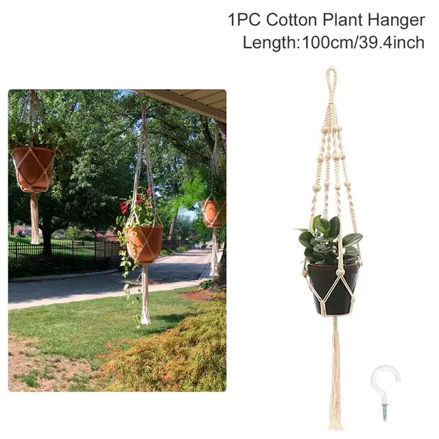 Hanging Plant Handmade Macrame Plant Hanger